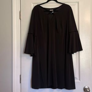 Ashley Graham Beyond black dress